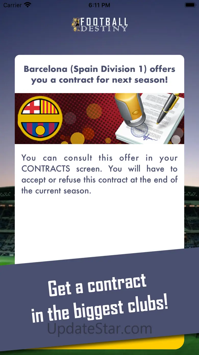 Football Destiny 1.14