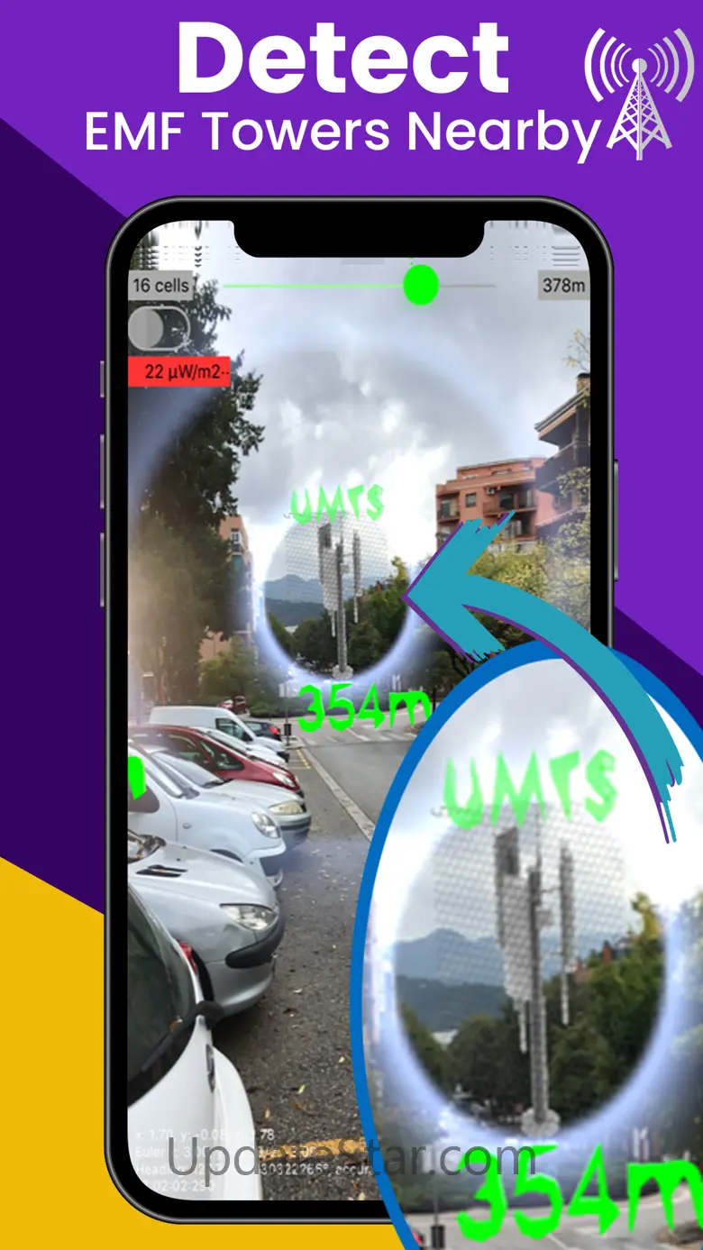 Cell Tower EMF Locator LTE Map 8.52