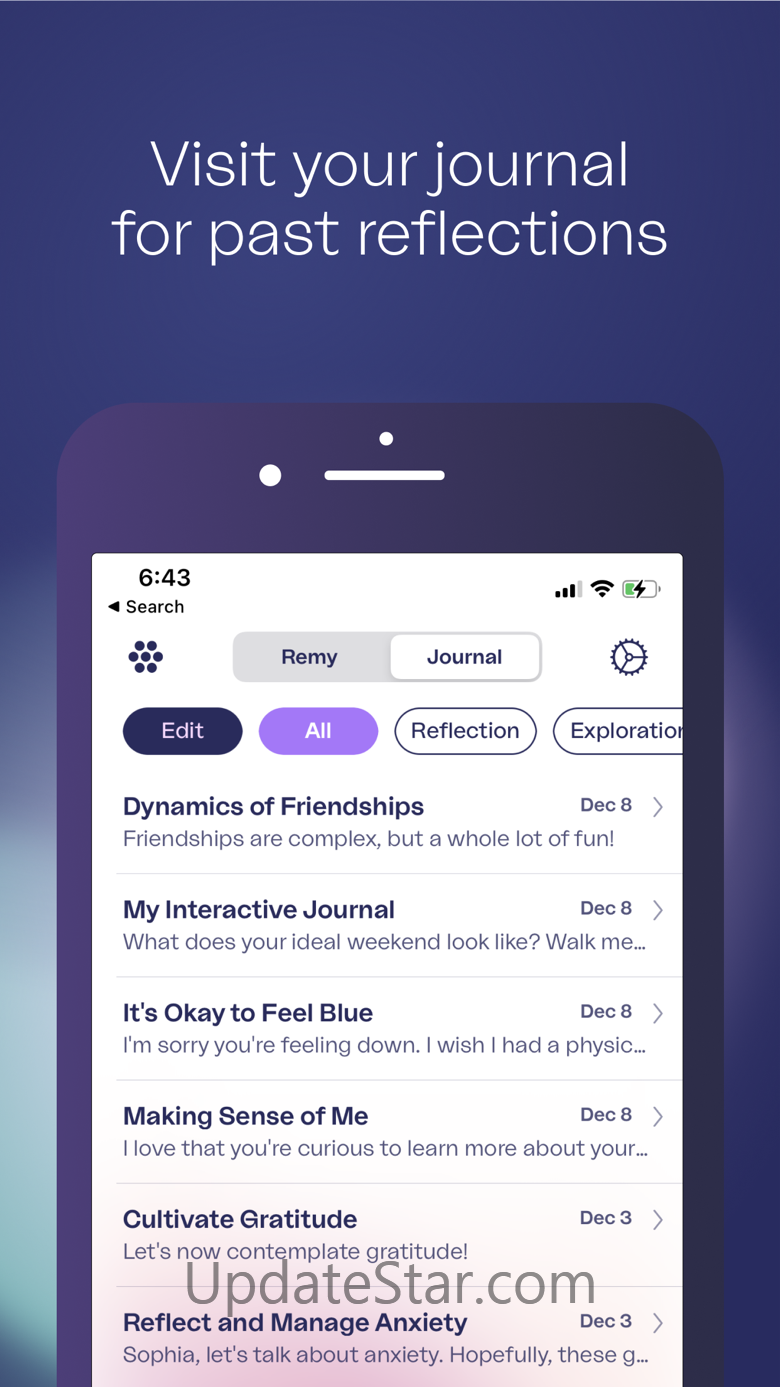 Inwords: Reflect with Remy 1.3.1