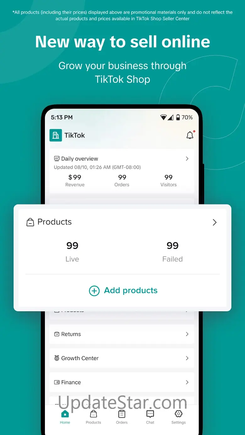 TikTok Shop Seller Center 5.7.1