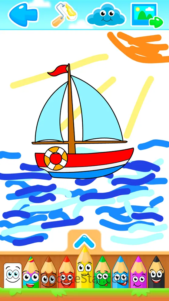 Transport coloring pages 1.7.6