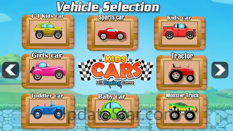 Kids Cars Hills Racing games 3.12