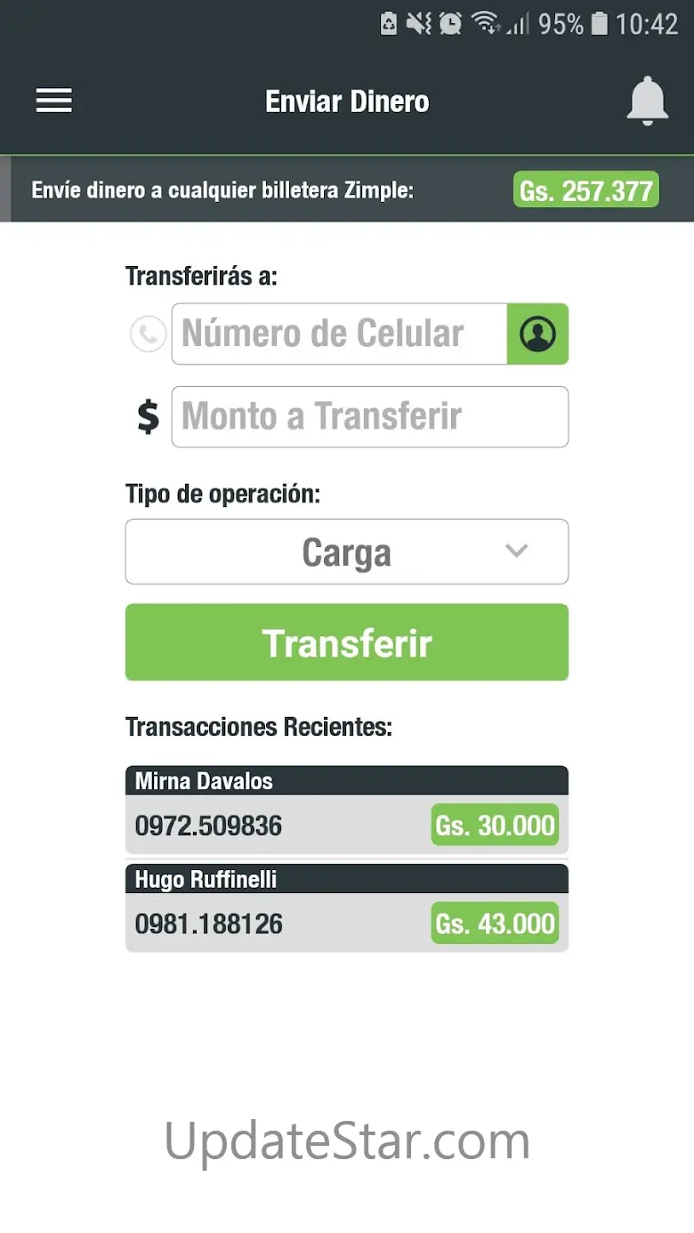 Billetera Zimple 2.0.0