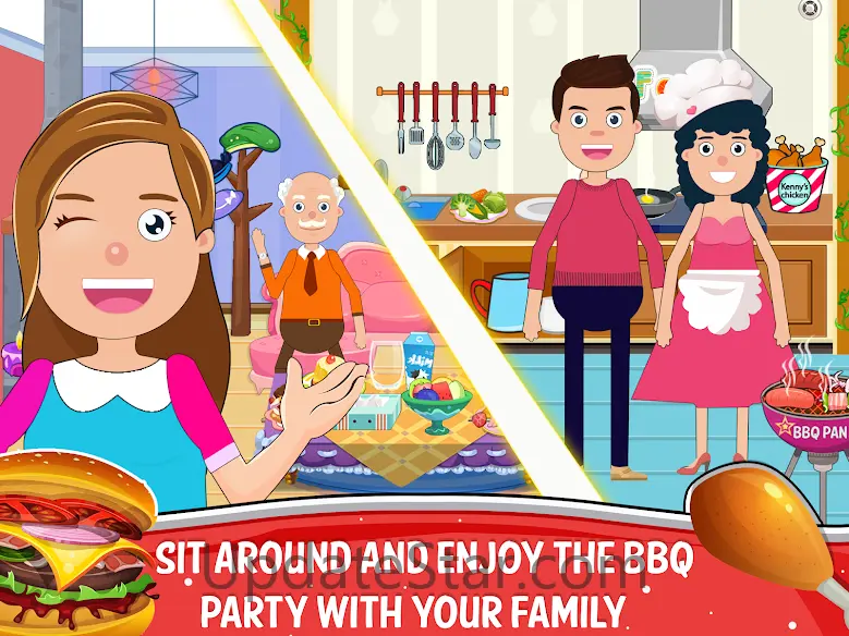 Mini town : home family game 2.3