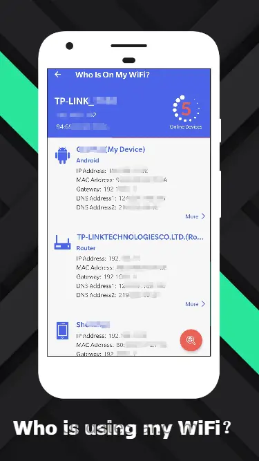 WiFi Scan - Who is on my WIFi? 1.0.32