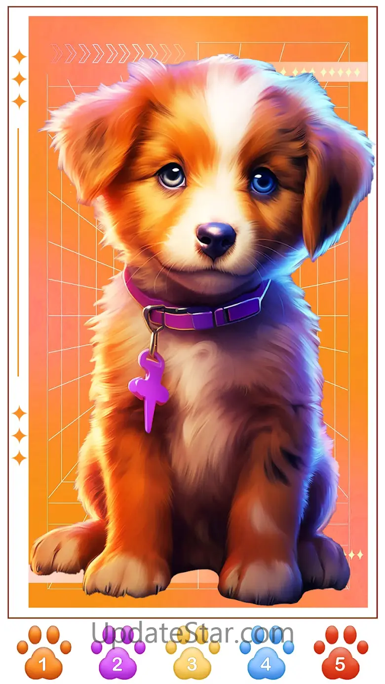 Dog Coloring, Color by number 1.0.92