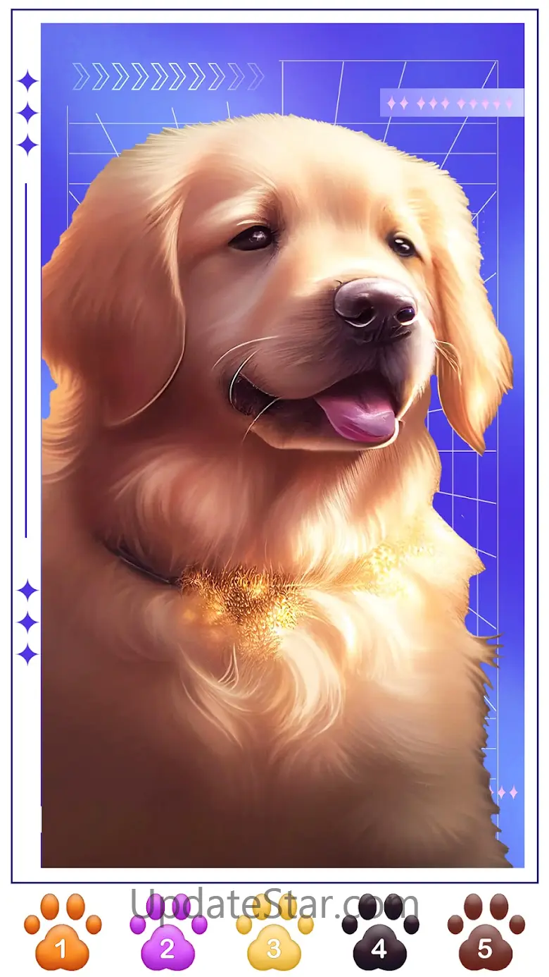 Dog Coloring, Color by number 1.0.92