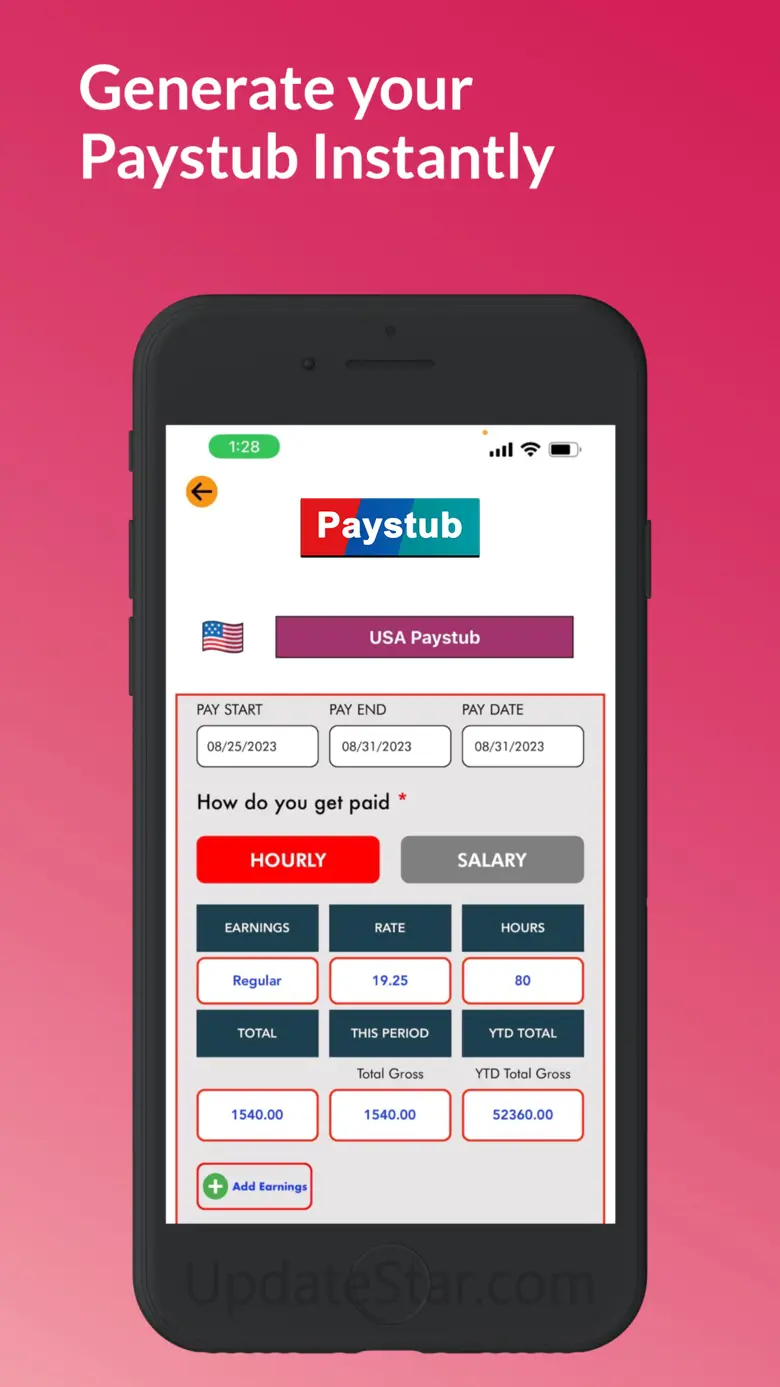 Paystub - Easy Paycheck Maker 1.6.31