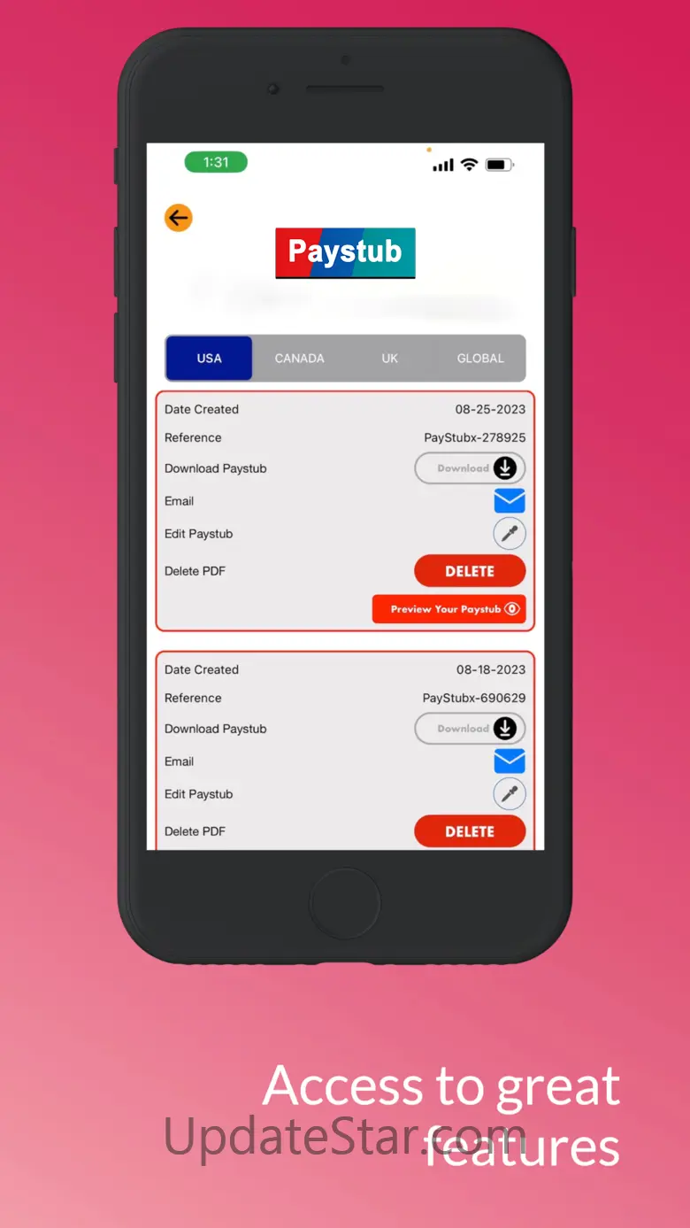 Paystub - Easy Paycheck Maker 1.6.31