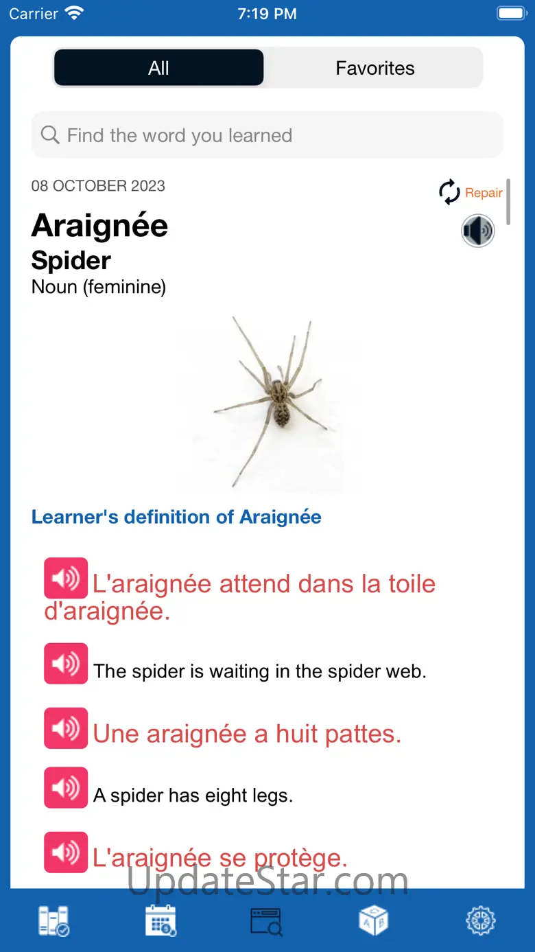 French - Word of the Day 1.2.22