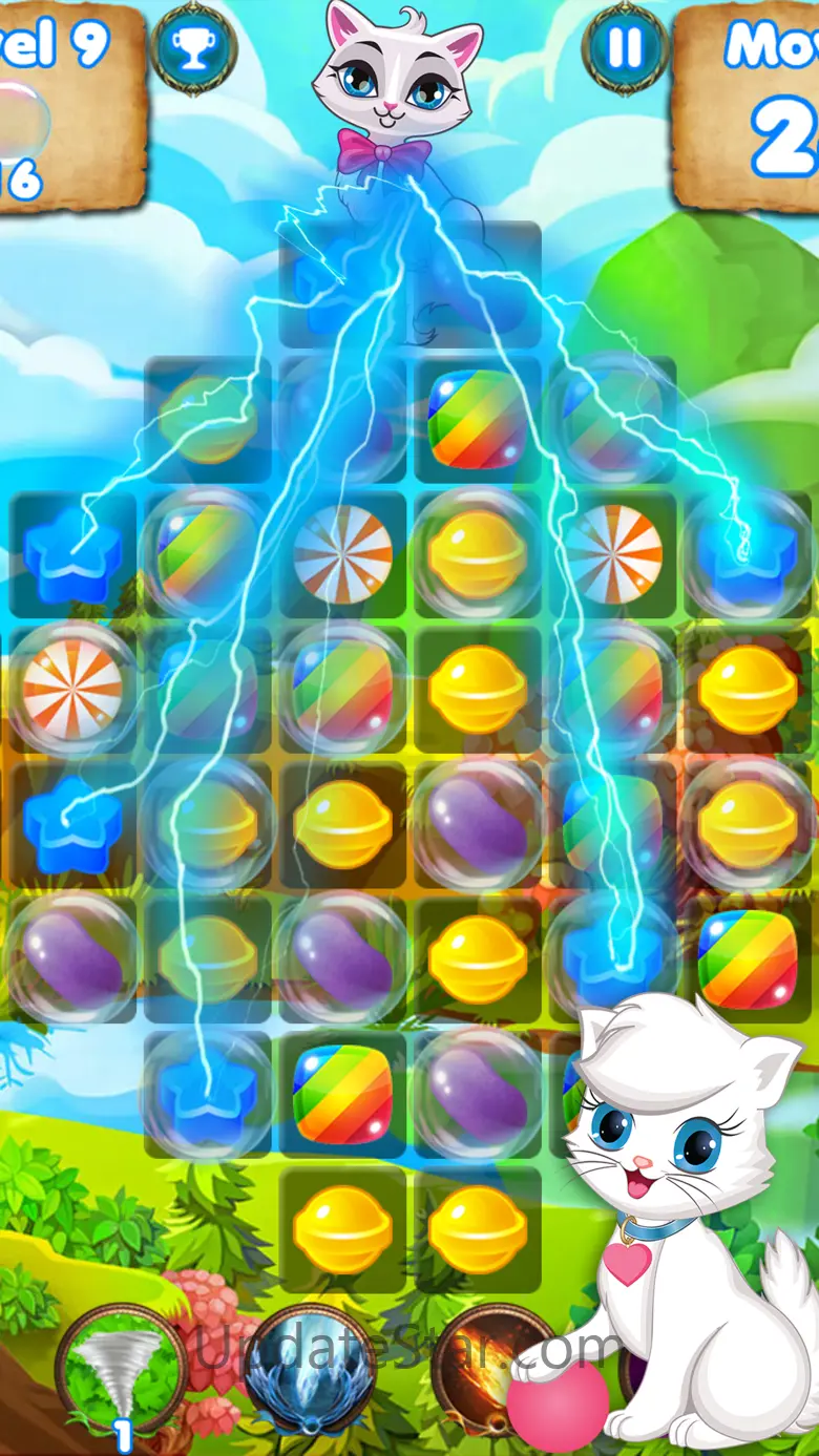 Kitty Crush - puzzle games with cats and candy 1.0