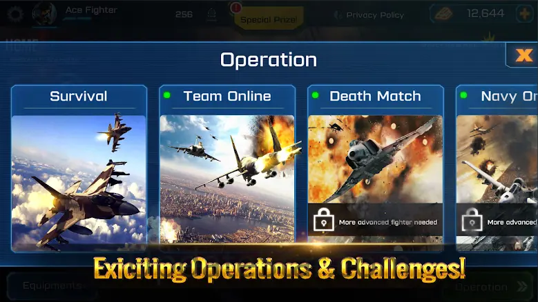 Ace Fighter: Modern Air Combat 2.731