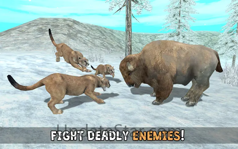 Wild Cougar Sim 3D 205