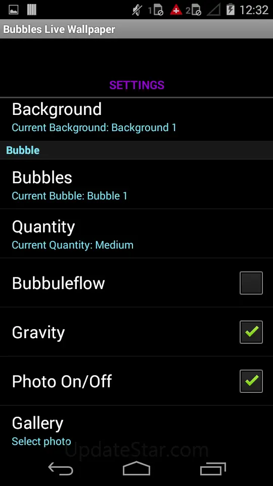 Photo Bubbles Live Wallpaper 8.9