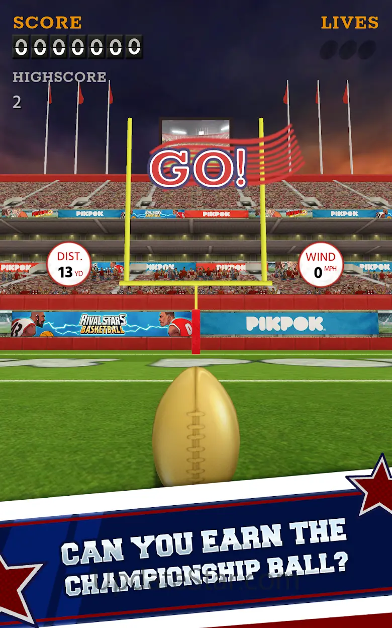 Flick Kick Field Goal Kickoff 1.16.0