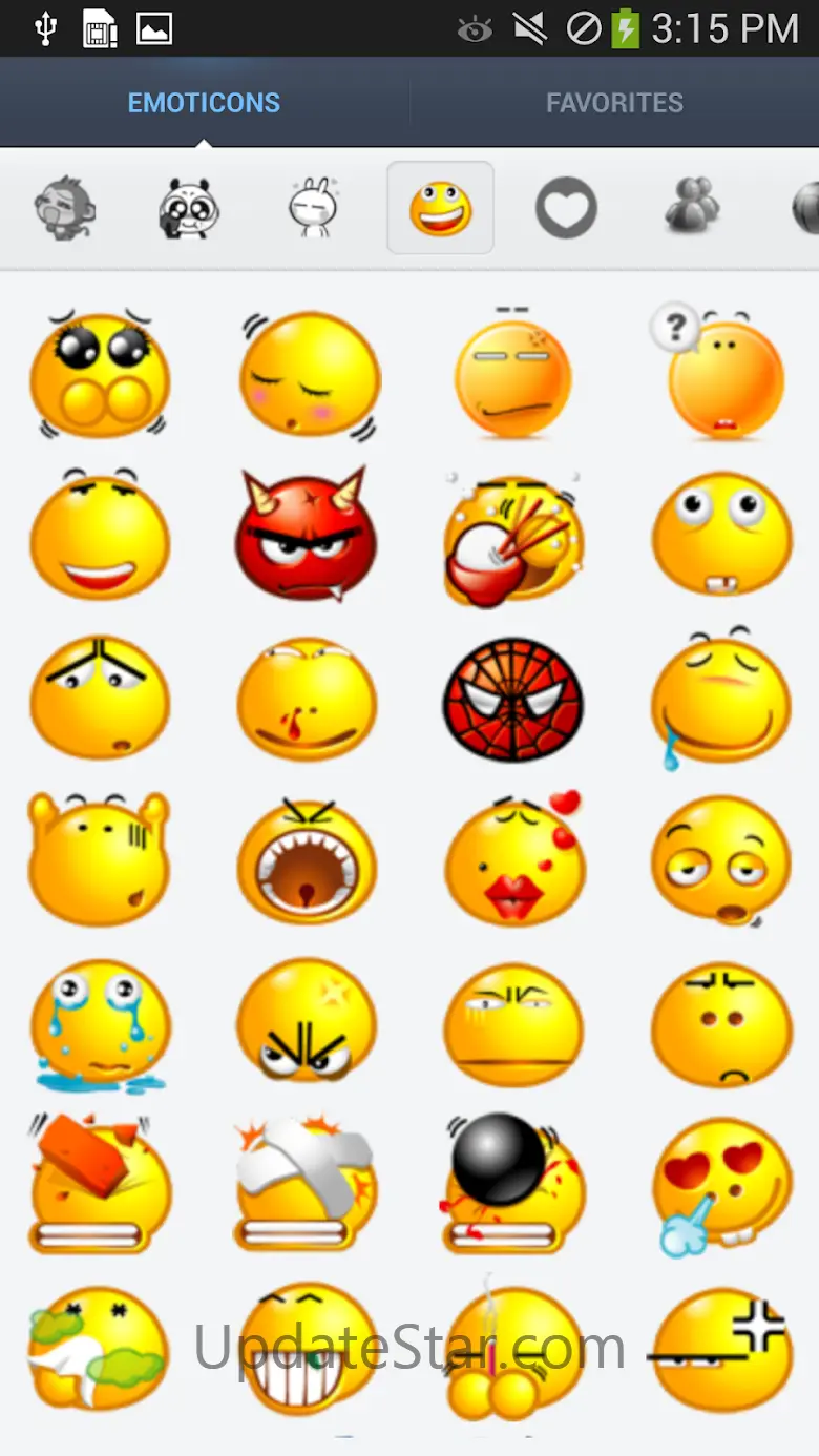 Cute Emoticons Sticker 1.7.31