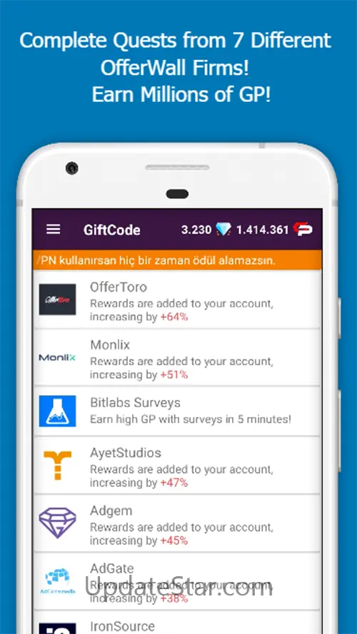 GiftCode - Earn Game Codes 25.1