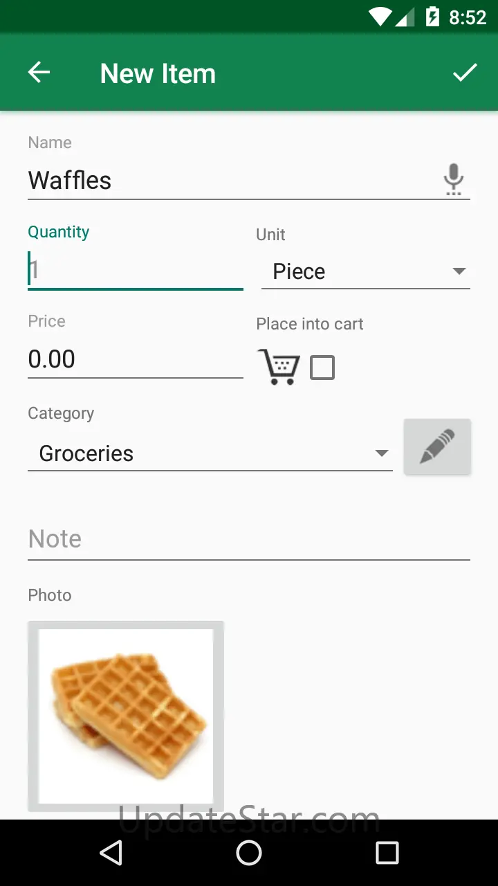 Shopping List - SoftList 2.6.9