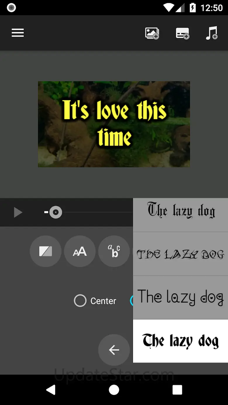 Video Lyrics 1.4.5