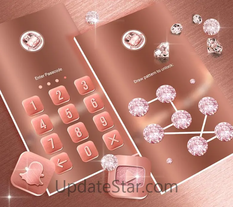 Rose Gold Launcher Theme 5.1