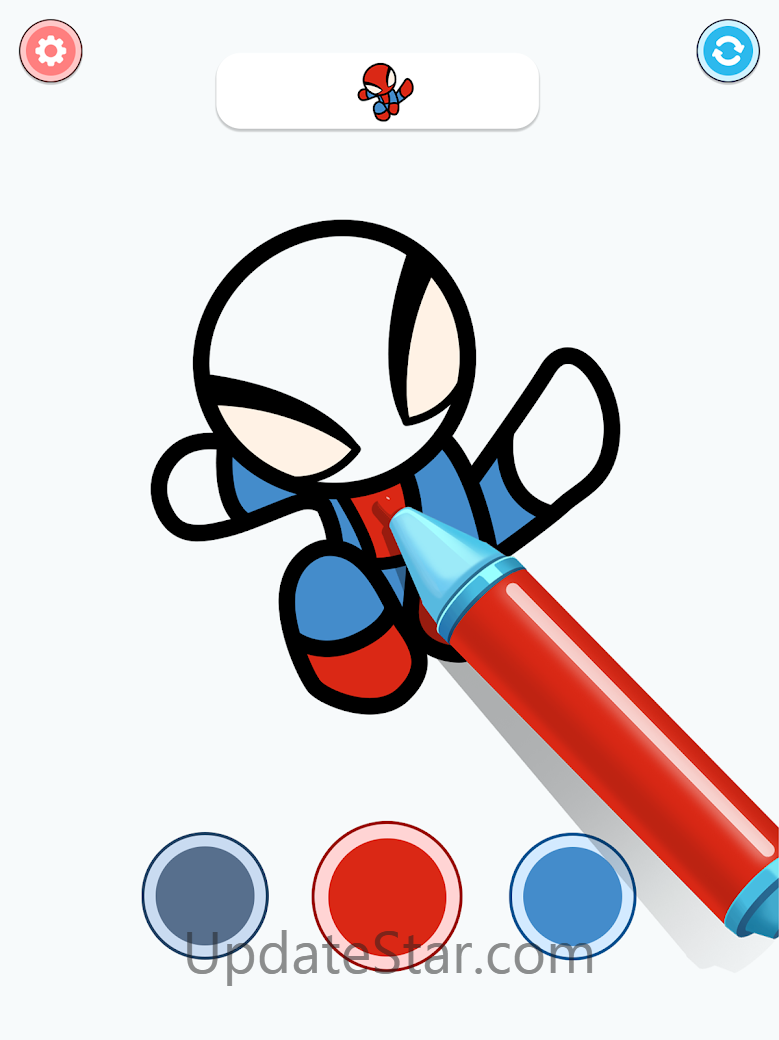 Coloring Paint: ASMR Superhero 1.9.1