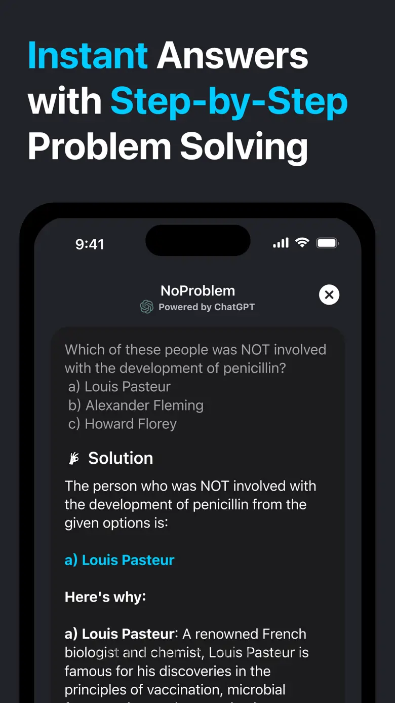NoProblem: AI Homework Helper 2.6