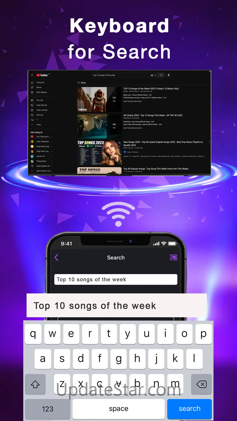 Remoku TV Remote for Ruku Byte 1.7