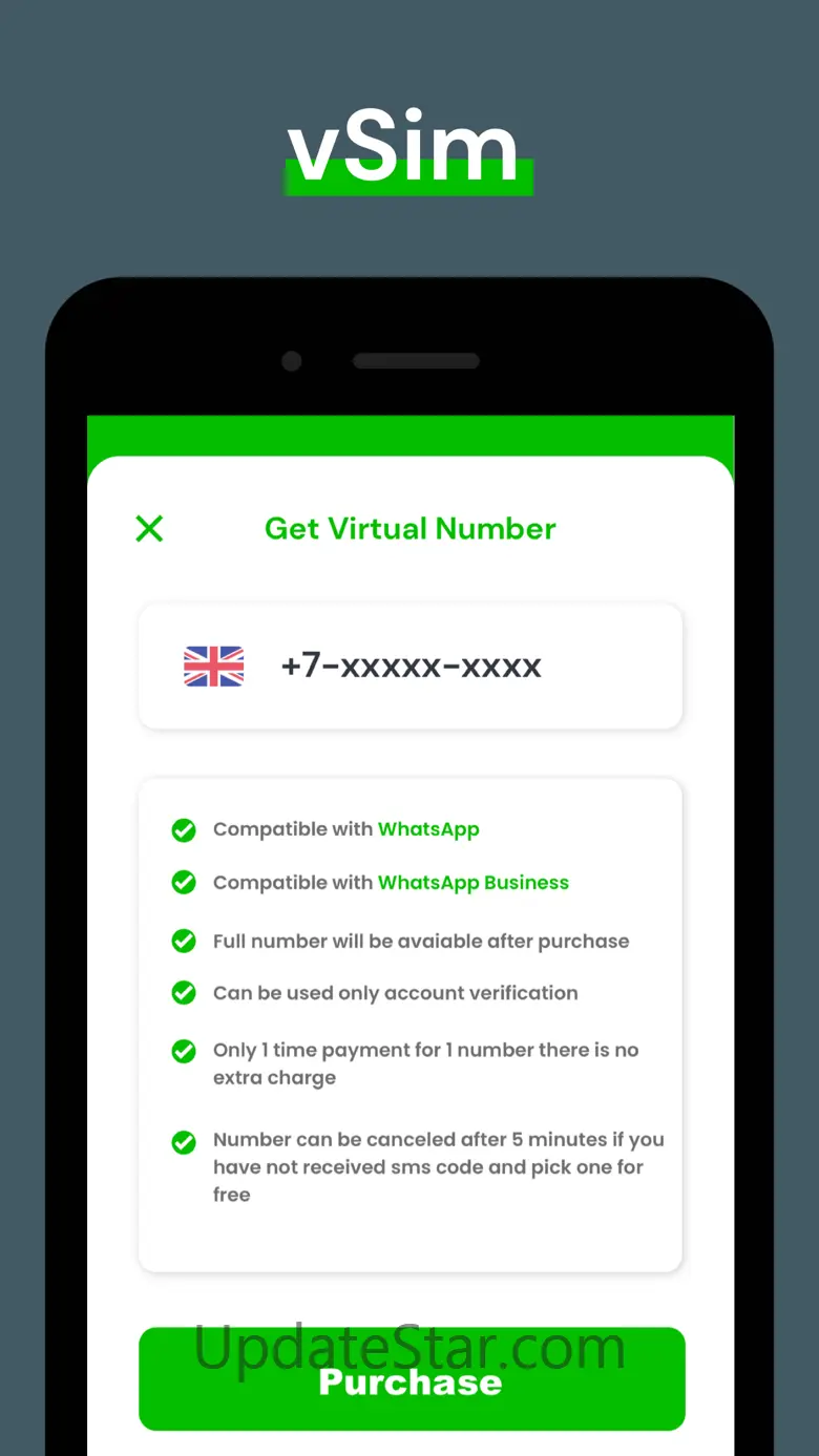 Virtual Phone Number for WA 2.1