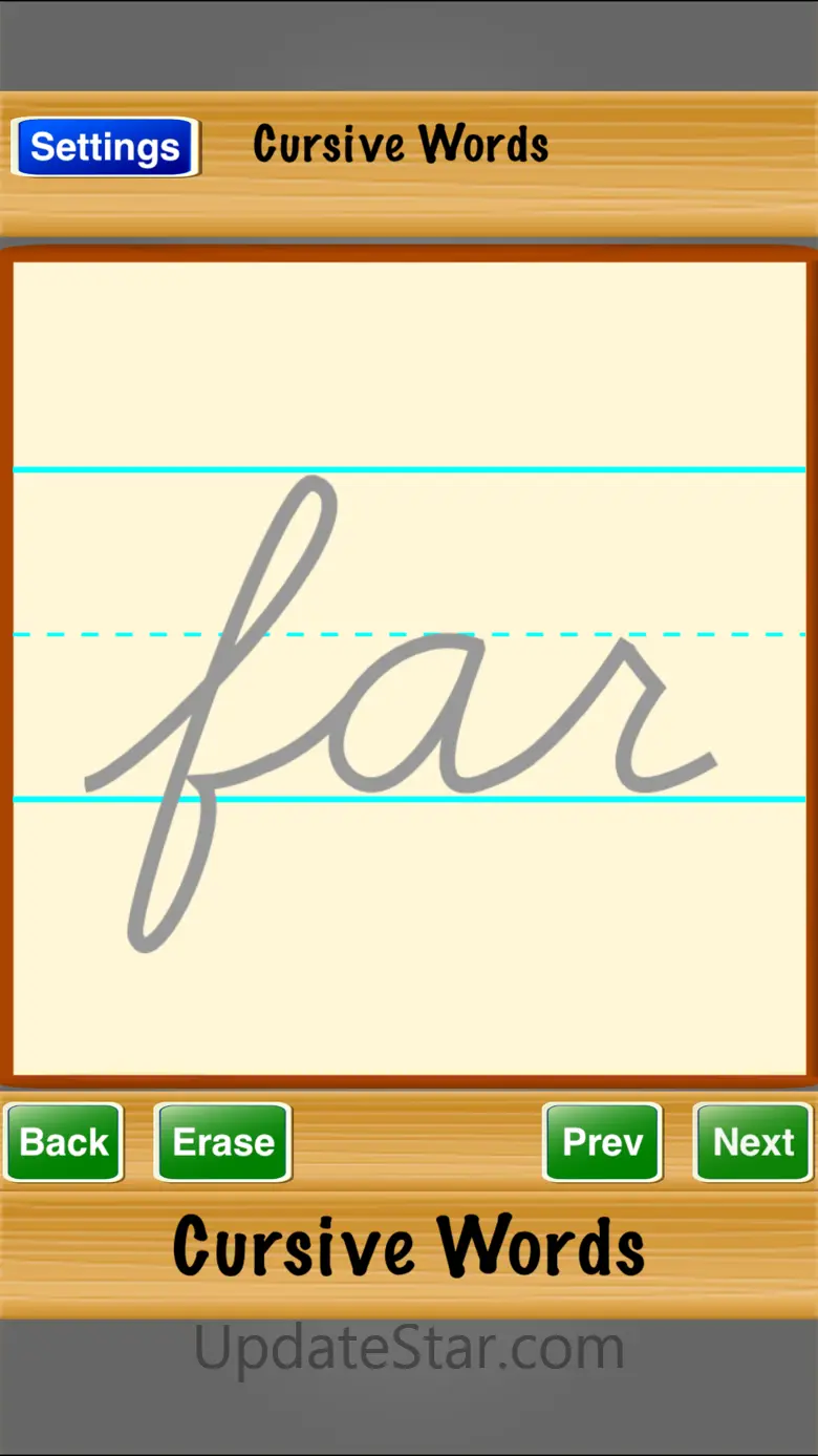 Cursive Words 2.1