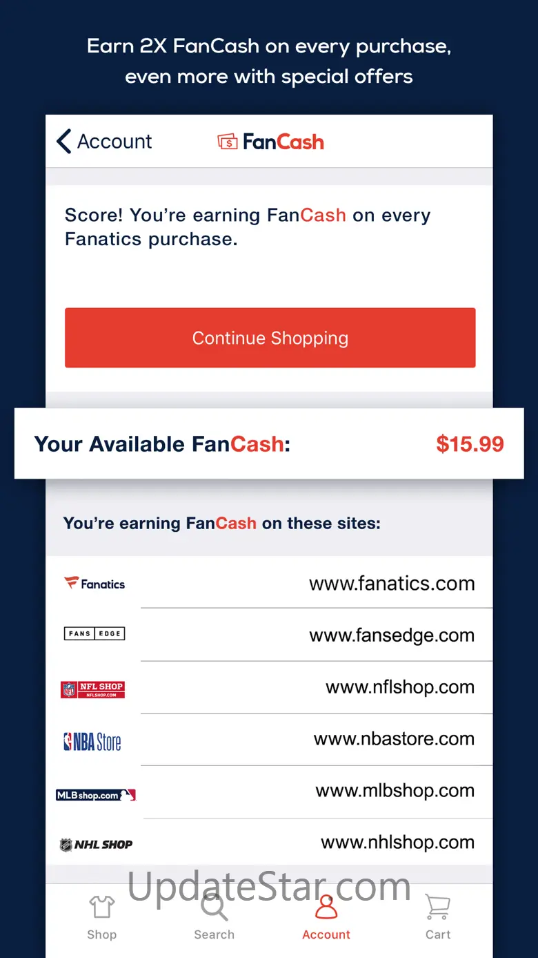 Fanatics NHL Shop 3.5.12