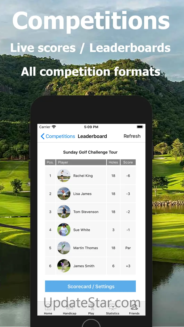 Golf Handicap - Online Golf 5.3.1