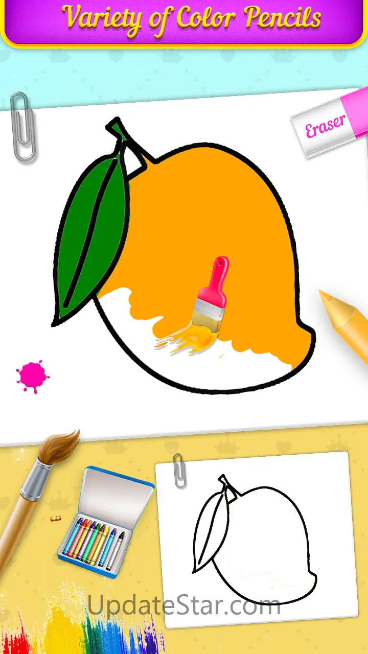 Fruits Coloring Book & Drawing 19.0.0
