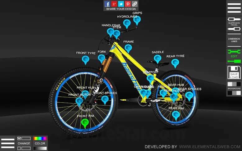 Bike 3D Configurator 1.6.8