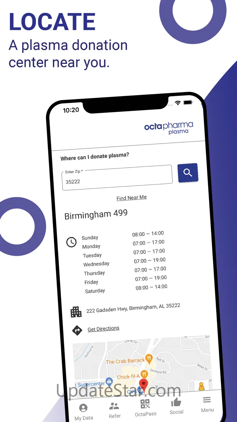 OctaApp – Donate Blood Plasma 4.3.0