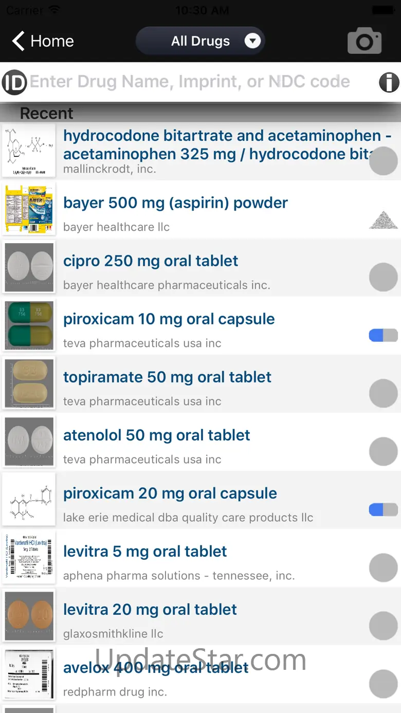 Drug Facts by PillSync.com 5.2