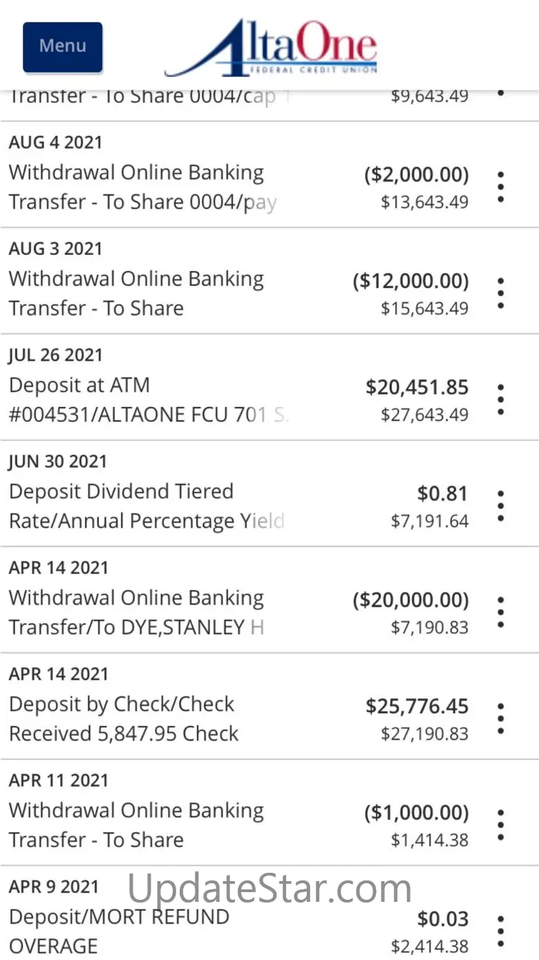 AltaOne Mobile Banking 7.0.5908