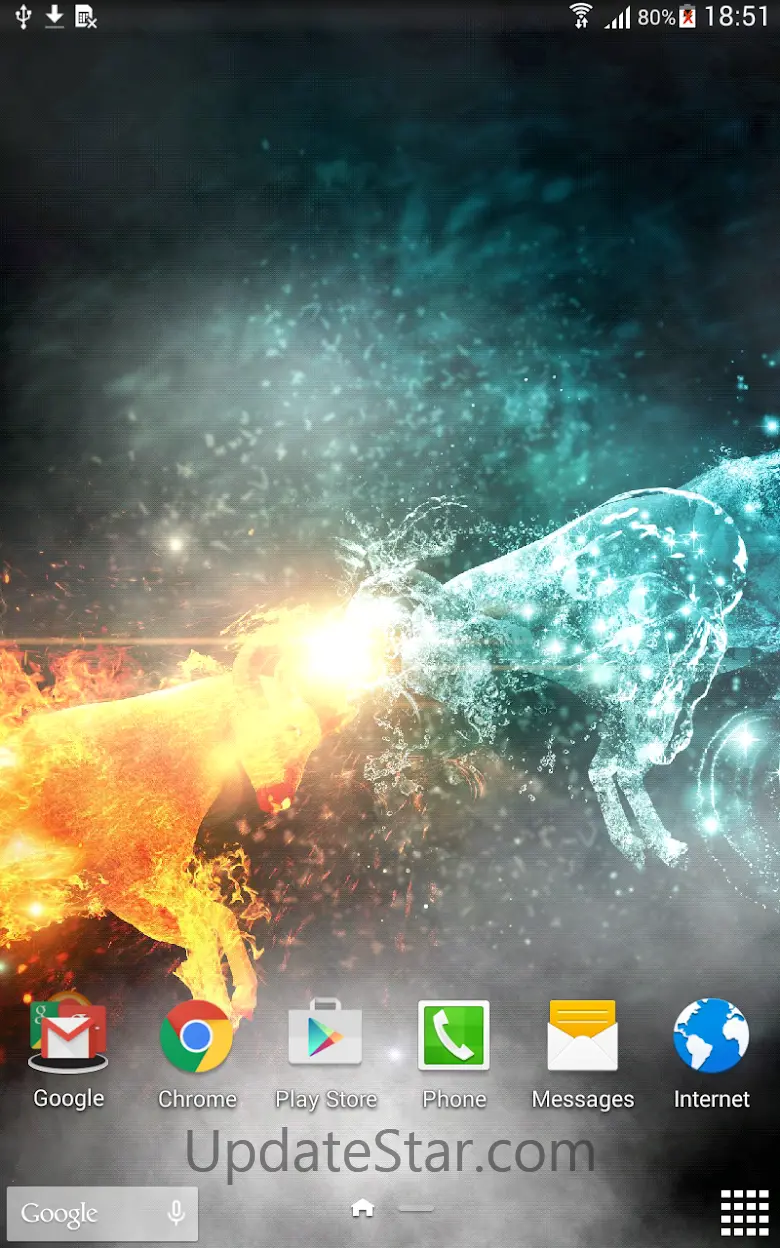 Fire & Ice Live Wallpaper 1.0.8