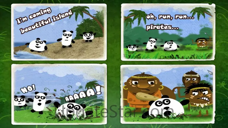Three Pandas Escape 1.3.4