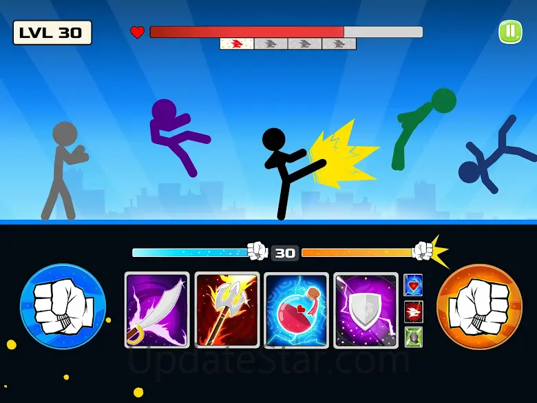 Stickman Fighter : Mega Brawl 33