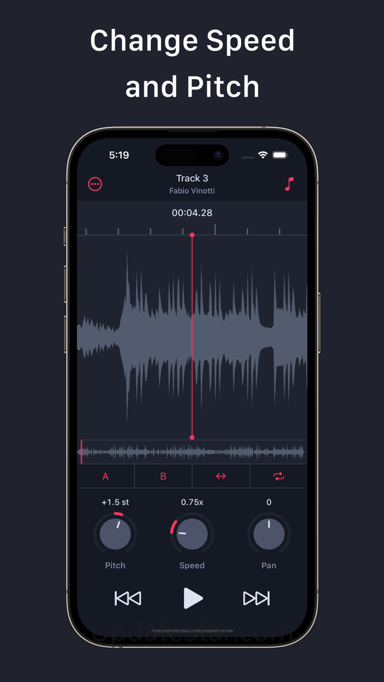 AudioTweak - Transcribe Music 4.1.5