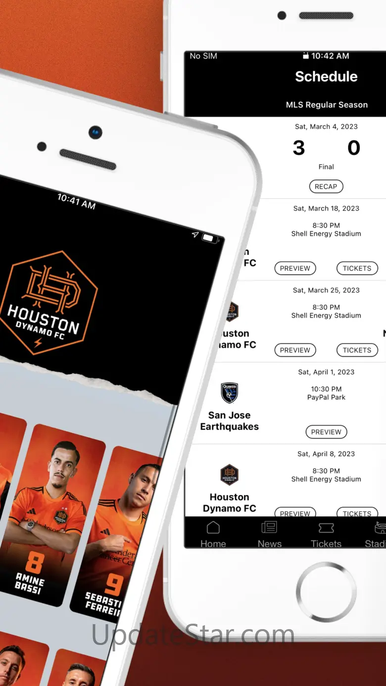 Houston Dynamo & Houston Dash 1.0.9
