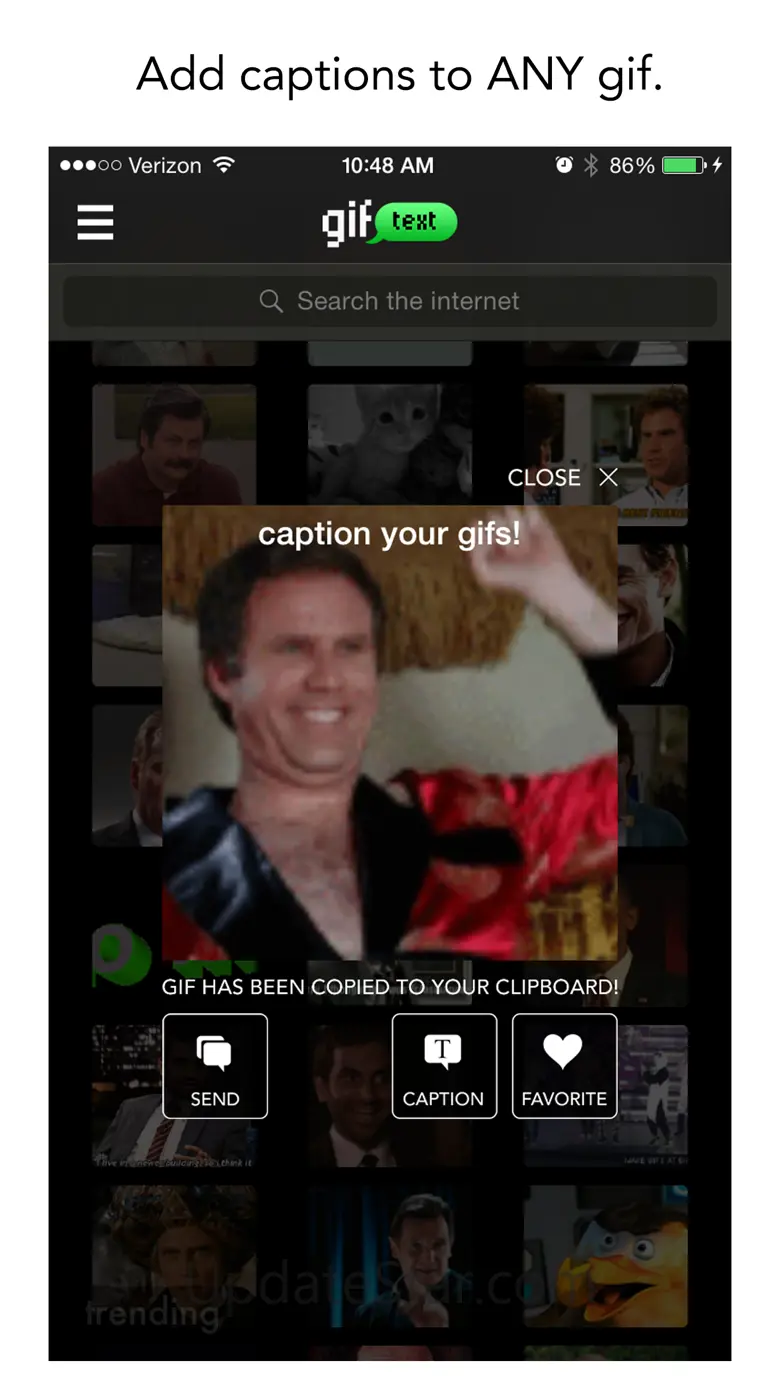 gif text : animated sms messaging and memes 4.5