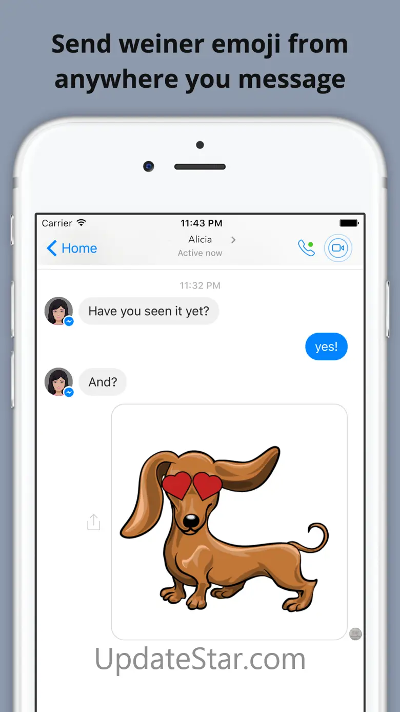 Weinermoji - Dachshund Emoji & Stickers 1.0.7