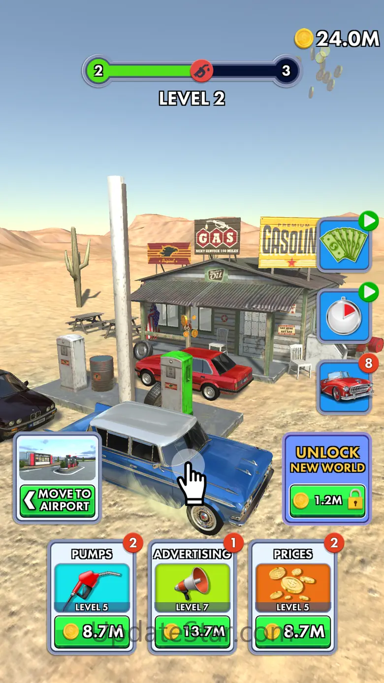 Gas Station. 0.15