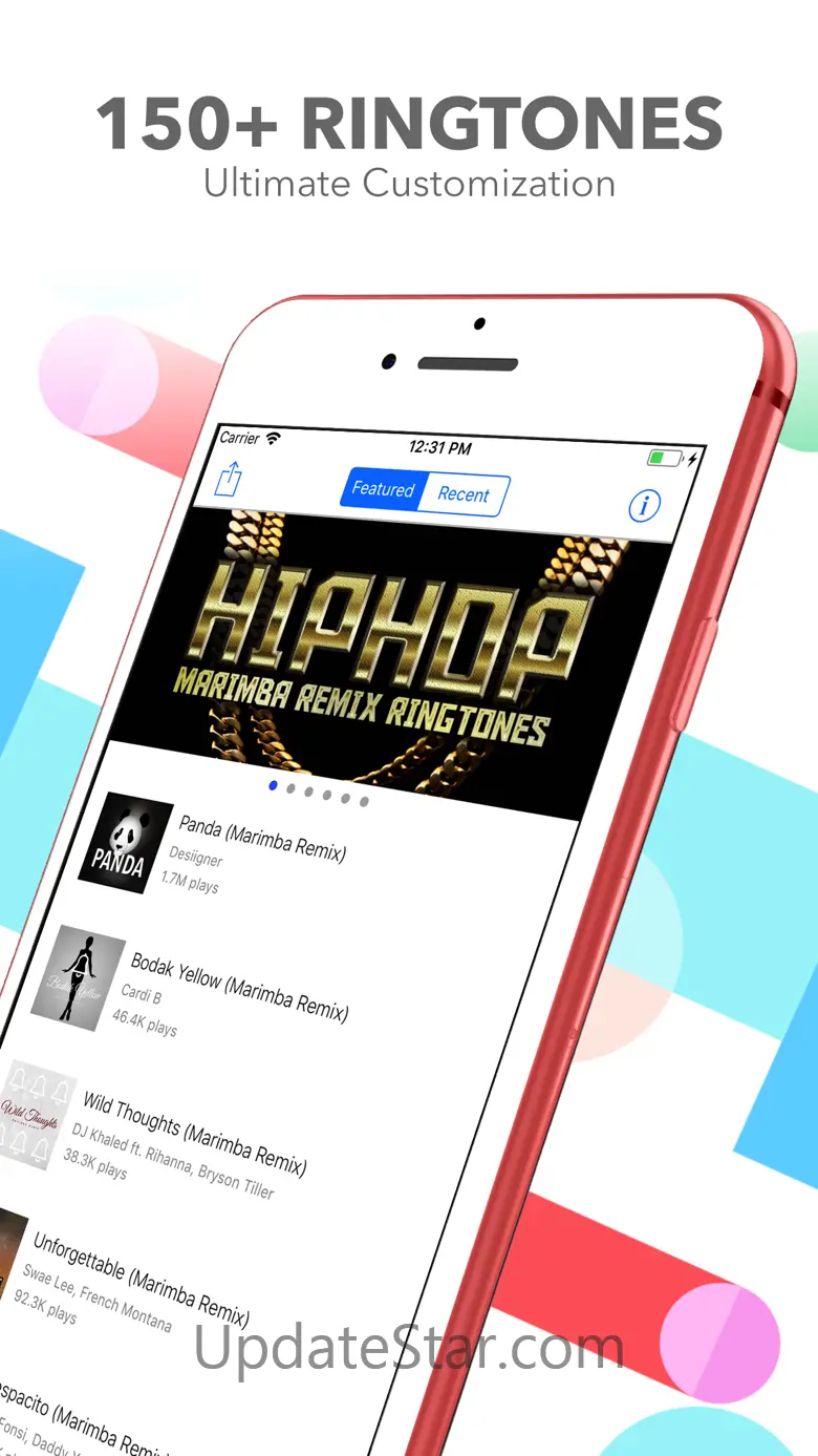 Marimba Ringtone Remixes 3.0