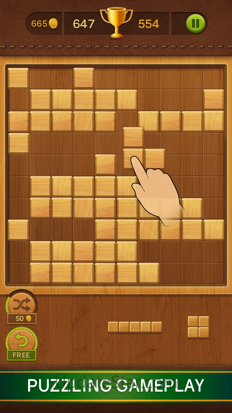 Wood Block The Puzzle Game 1.2