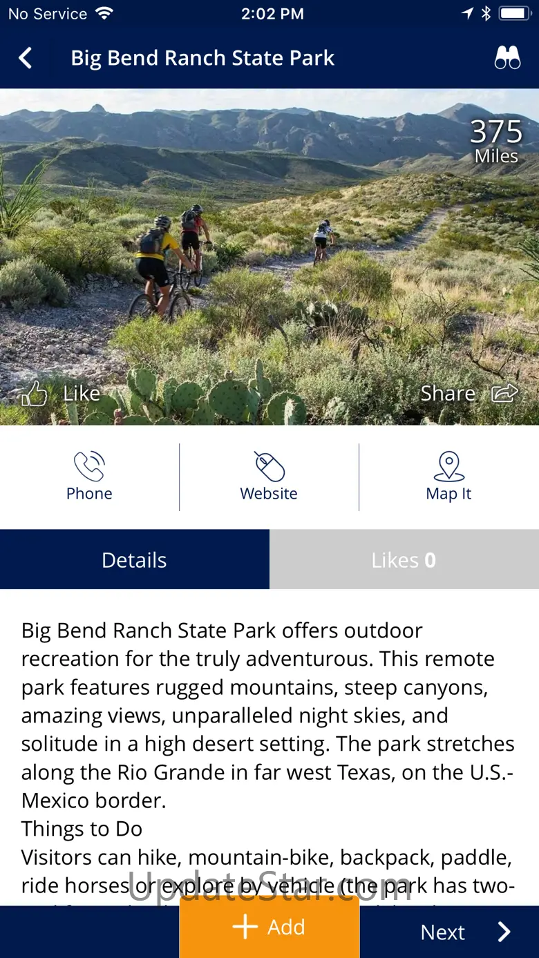 Visit Big Bend! 2.7.43