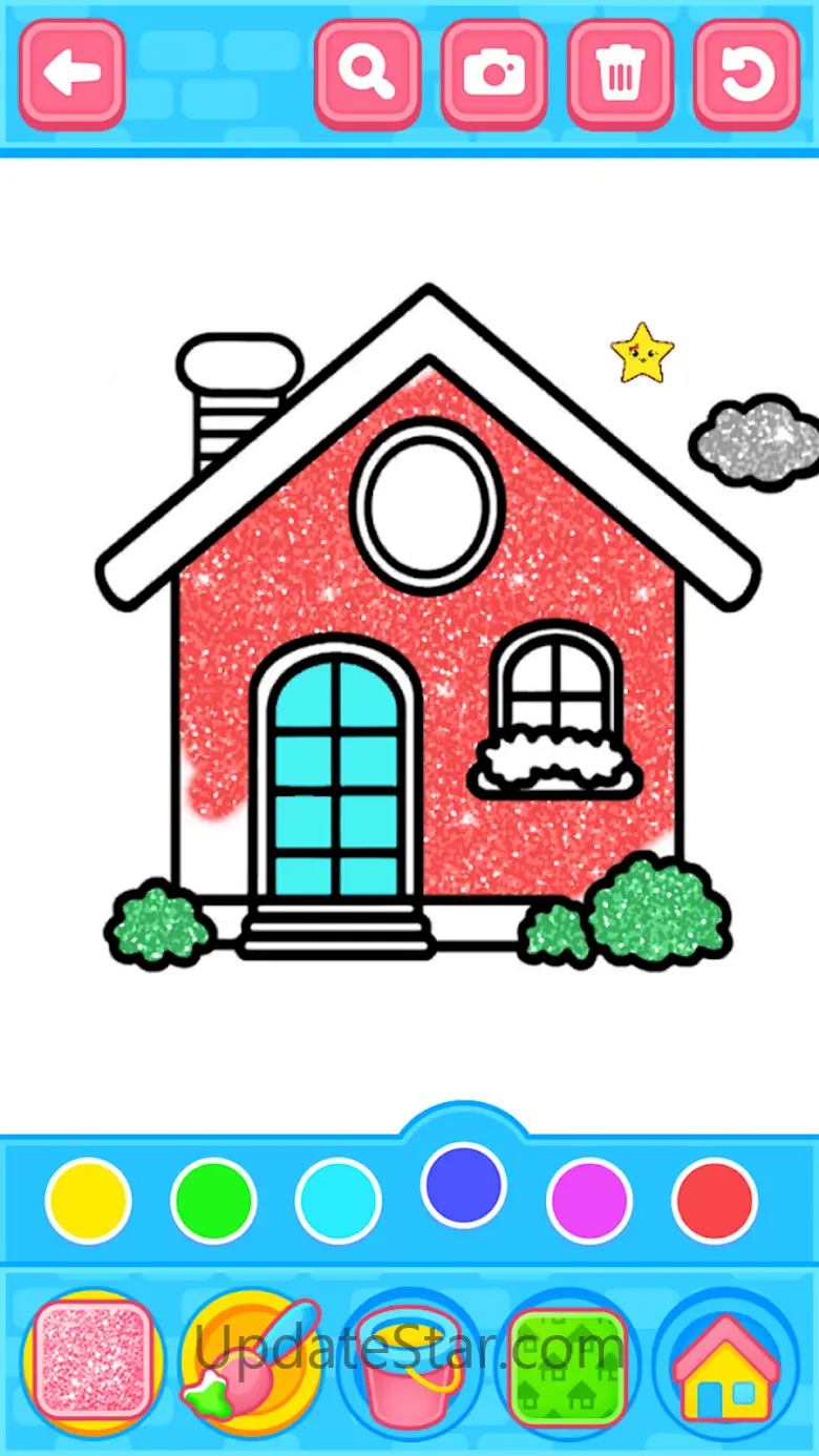 Glitter House Coloring 3.2