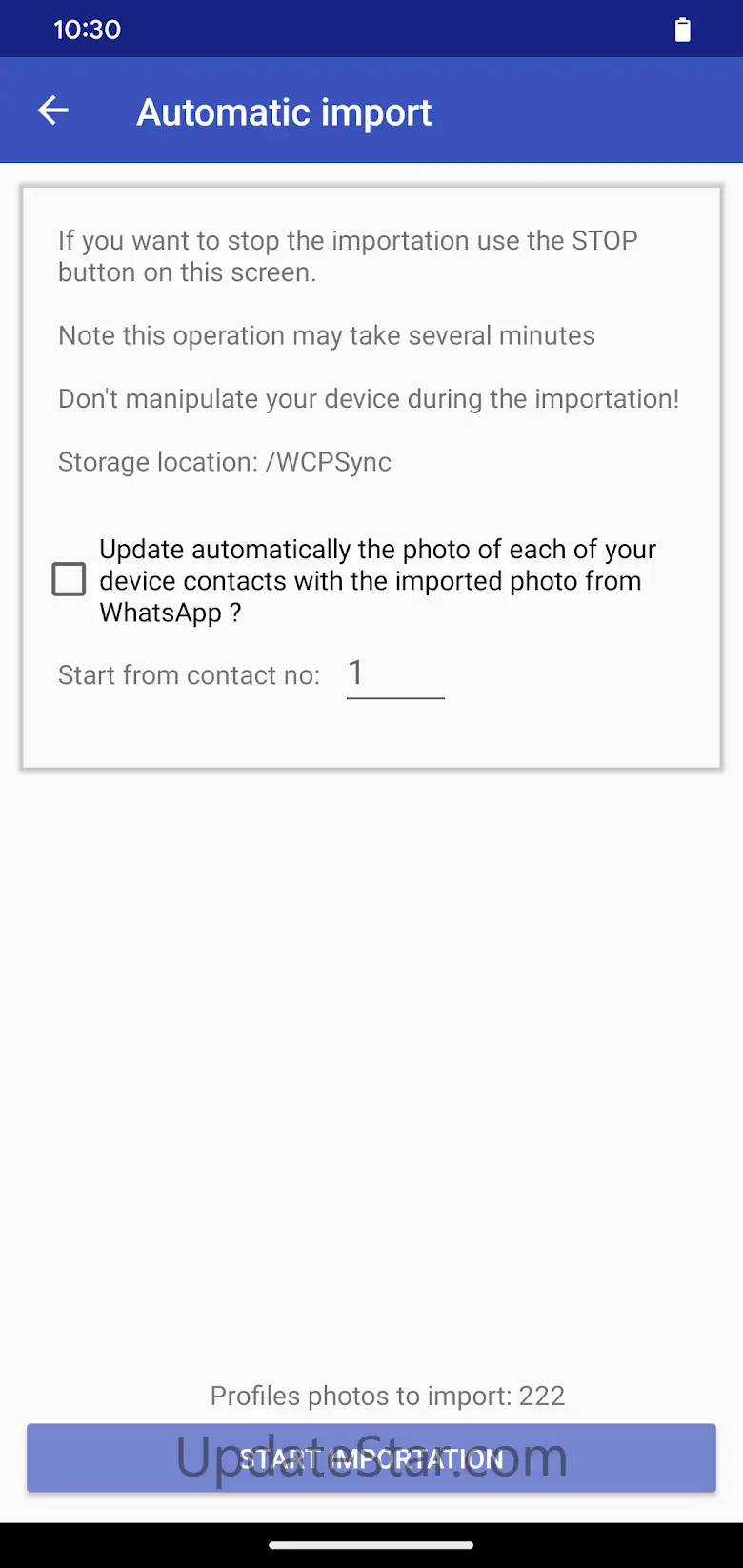 Contact Photo Sync 1.5.1