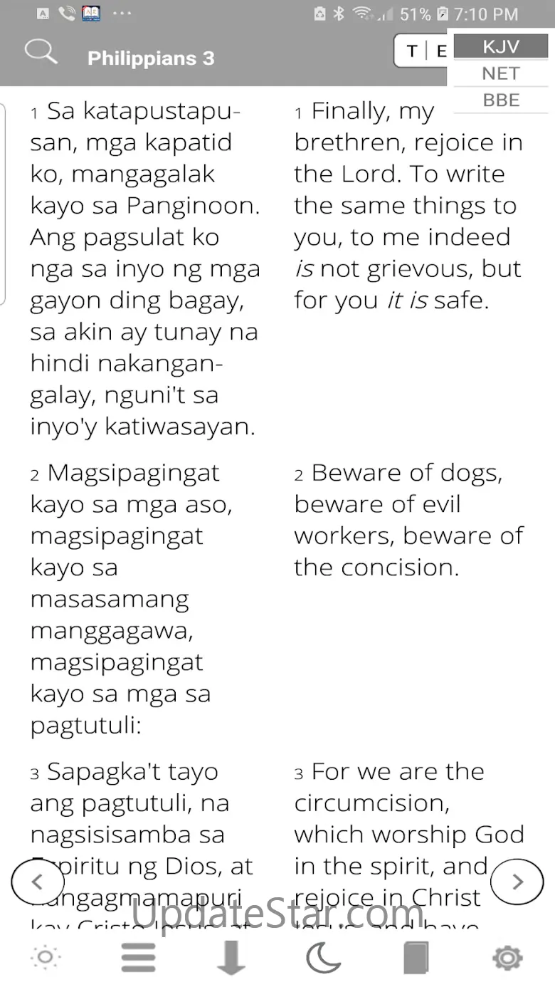 Tagalog Bible ( Ang Biblia ) w 5.5